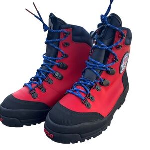 Polo Ralph Lauren USA Paralympic Team Boots Made by Rancourt & Co Sz 7.5 D -